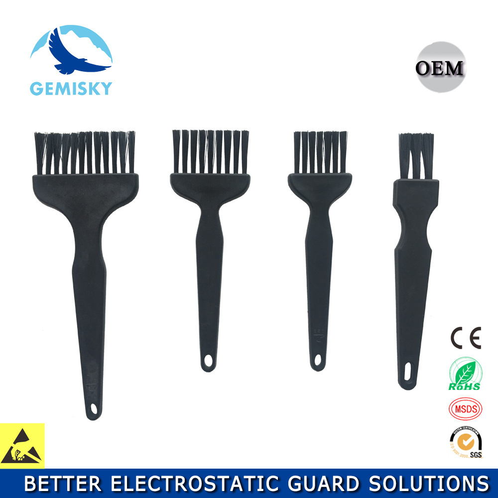 Gemisky ESD Plastic Handle Anti Static Brushes Computer Keyboard Cleaning Brush Tools antstatic esd brush