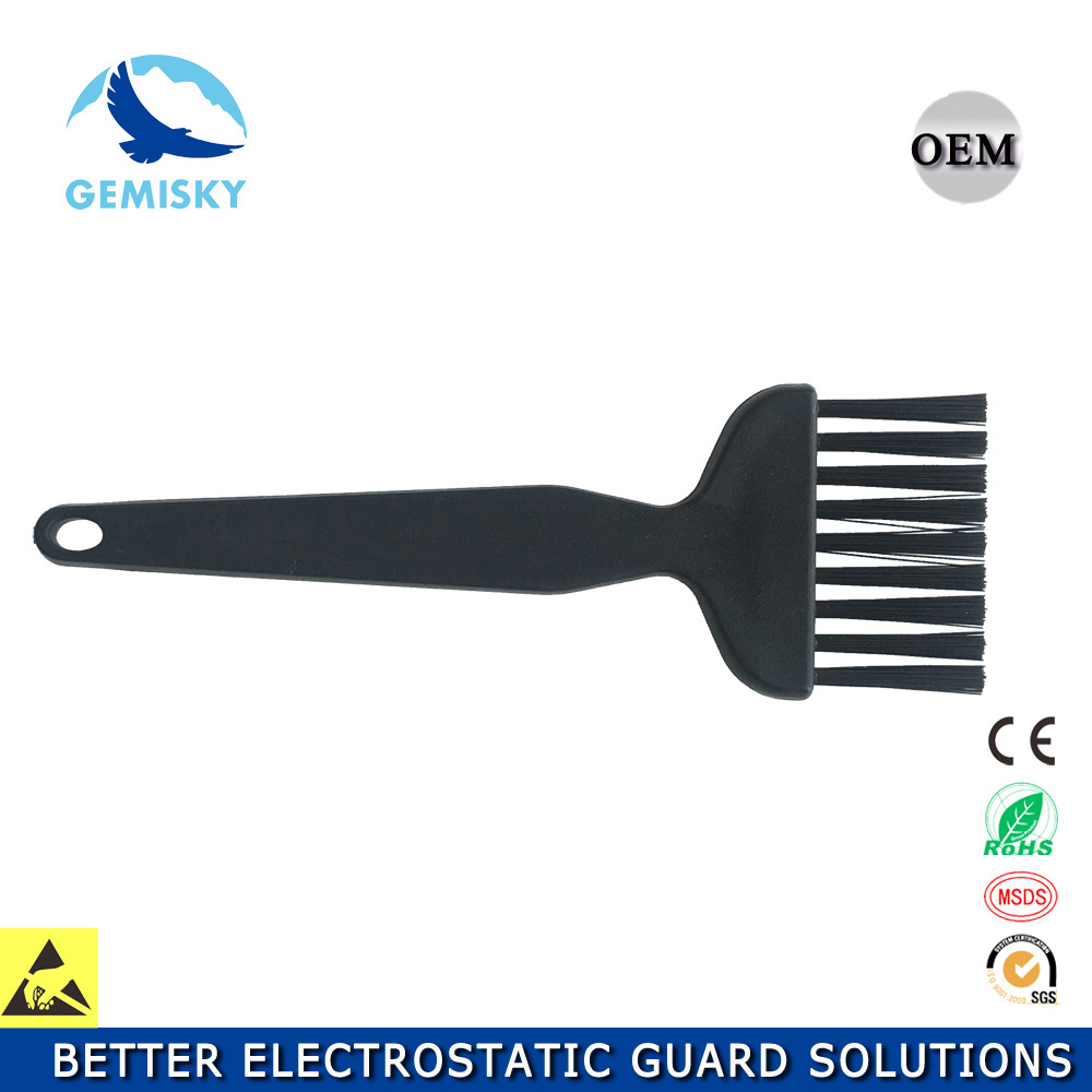 Gemisky ESD Plastic Handle Anti Static Brushes Computer Keyboard Cleaning Brush Tools antstatic esd brush