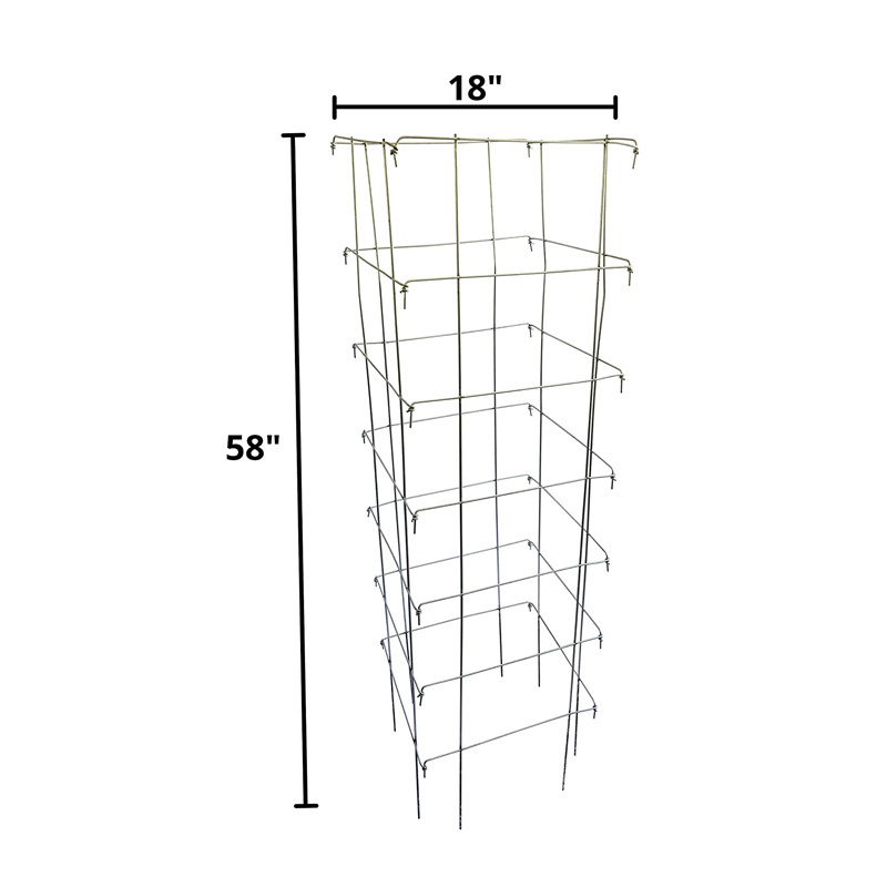 Hot Sale Galvanized Steel Heavy Duty Tomato Cages