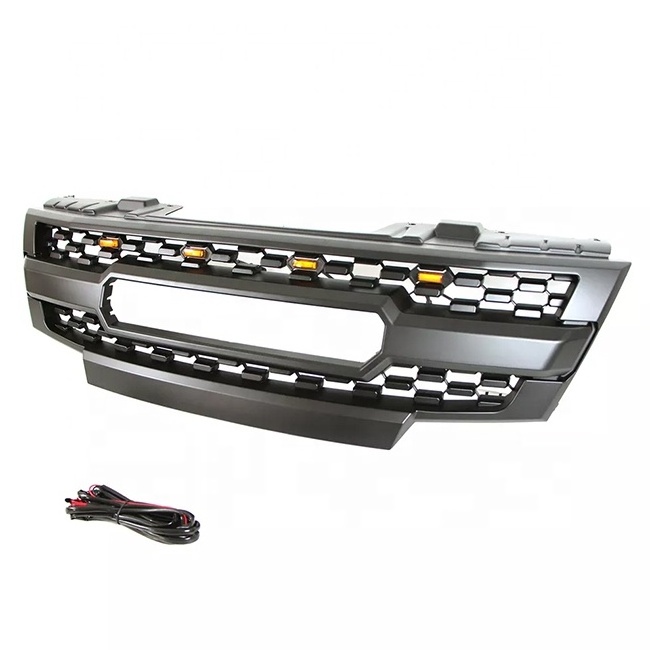 Auto Parts New Style Front Grille With Light fit for Nissan Navara/Frontier/NP300 2009-2016