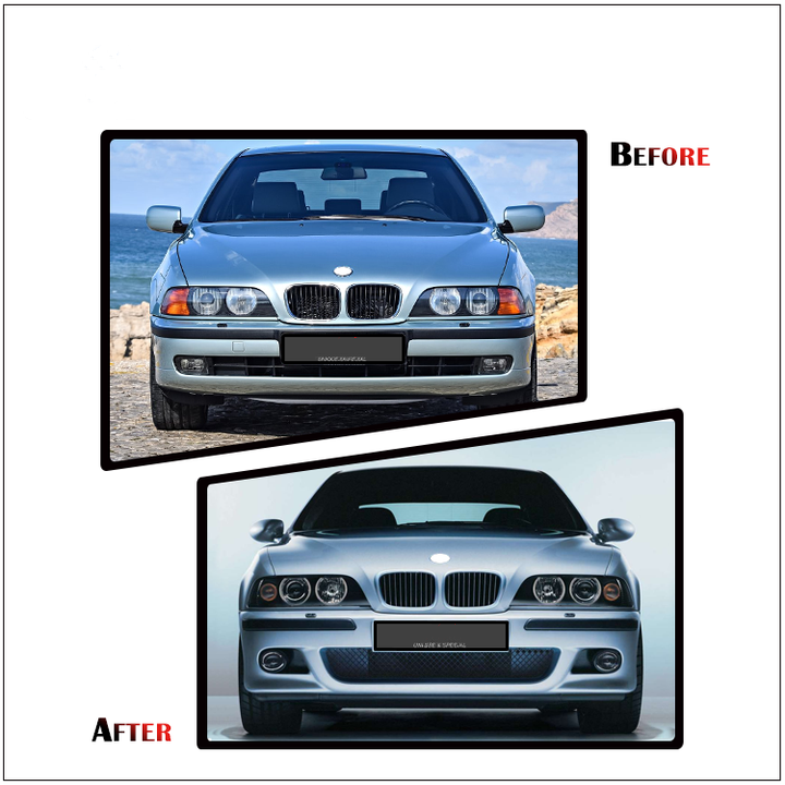 Gemmeo Auto Body Systems 5 series Front Bumper Full Body Kit For Bmw E39 M5 Touring Accessories Parts Bodykit 1995-2004