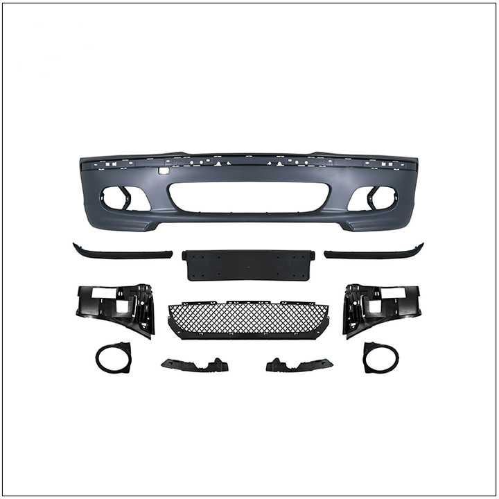 Gemmeo E46 MT style M-Tech front bumper car exterior accessories front bumper body kits for BMW 3 series E46 1999-2004