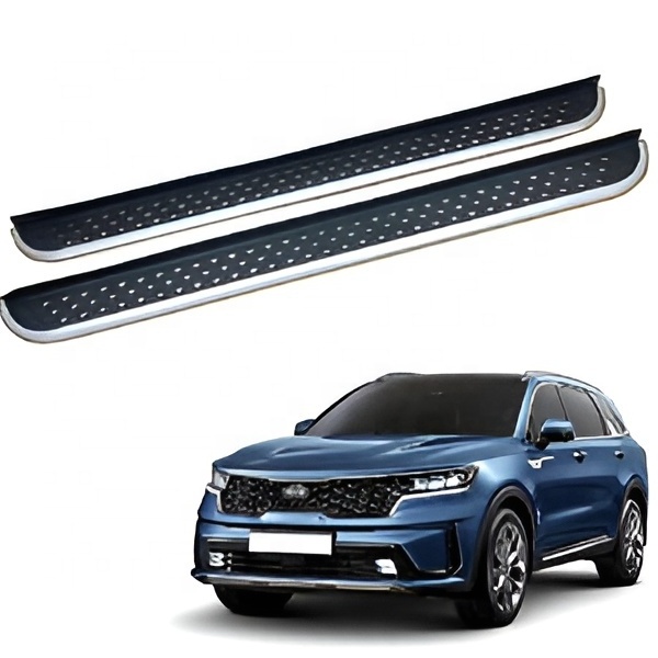 Car exterior accessories Fixed Side Foot Step Running Board Nerf Bar for Kia Sorento 2020 2021 2022