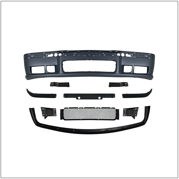 Gemmeo Car conversion facelift E36 body kit M3 Style Front Bumper bar for BMW 3-Series E36 1991-1999