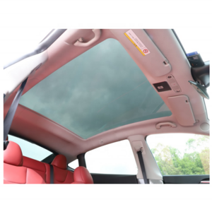 Adjustable Telescopic Sunshade Scuttle Visors Skylight Led Light Glass Roof Sunshade for Tesla Model Y 3