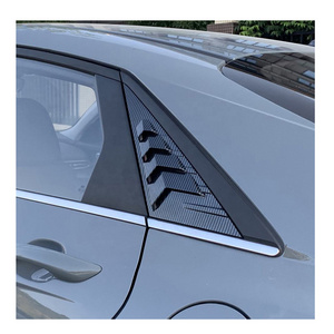 Rear Side Window Louver Shutter Window Shield Cover Trim Side Vent Deflector Scoop For Hyundai Elantra (CN7) 2021