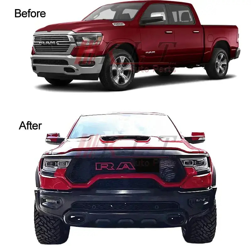 Conversion Upgrade Body Kit For Dodge RAM 1500 to TRX dodge ram 1500 body kit for dodge ram 1500 2021