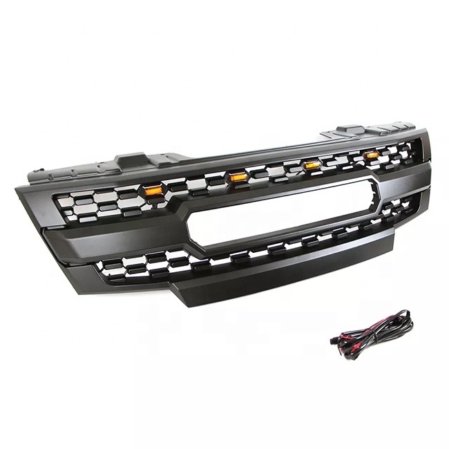 Auto Parts New Style Front Grille With Light fit for Nissan Navara/Frontier/NP300 2009-2016