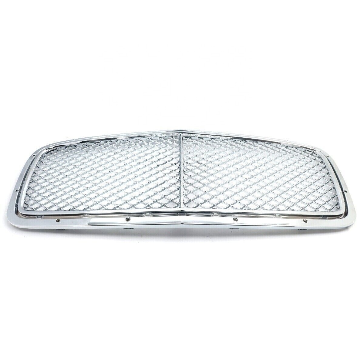 For Bentley Flying Spur 2013-2019 Front Radiator Chrome Grille Grill Mesh Bumper