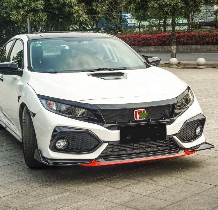 High quality car bumpers for Honda Civic Type-R 10th Generation Civic Sedan look like Body kit Automotive bodykit