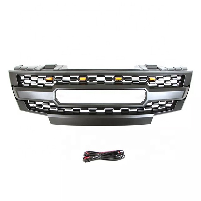 Auto Parts New Style Front Grille With Light fit for Nissan Navara/Frontier/NP300 2009-2016