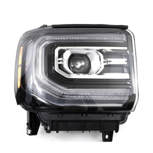 Pickup Auto Spare Body Part Car Front LED Head Light Lamp Headlight Headlamp for GMC Sierra 1500 2016 2017 2018