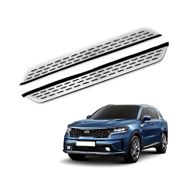 Car Exterior Accessories SUV Running Board Side Step Nerf Bar for Kia Sorento 2021 2022