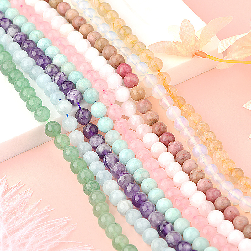 Genuine Natural Grade Aa Loose Gemstone Strand Stone Beads for Jewelry Making