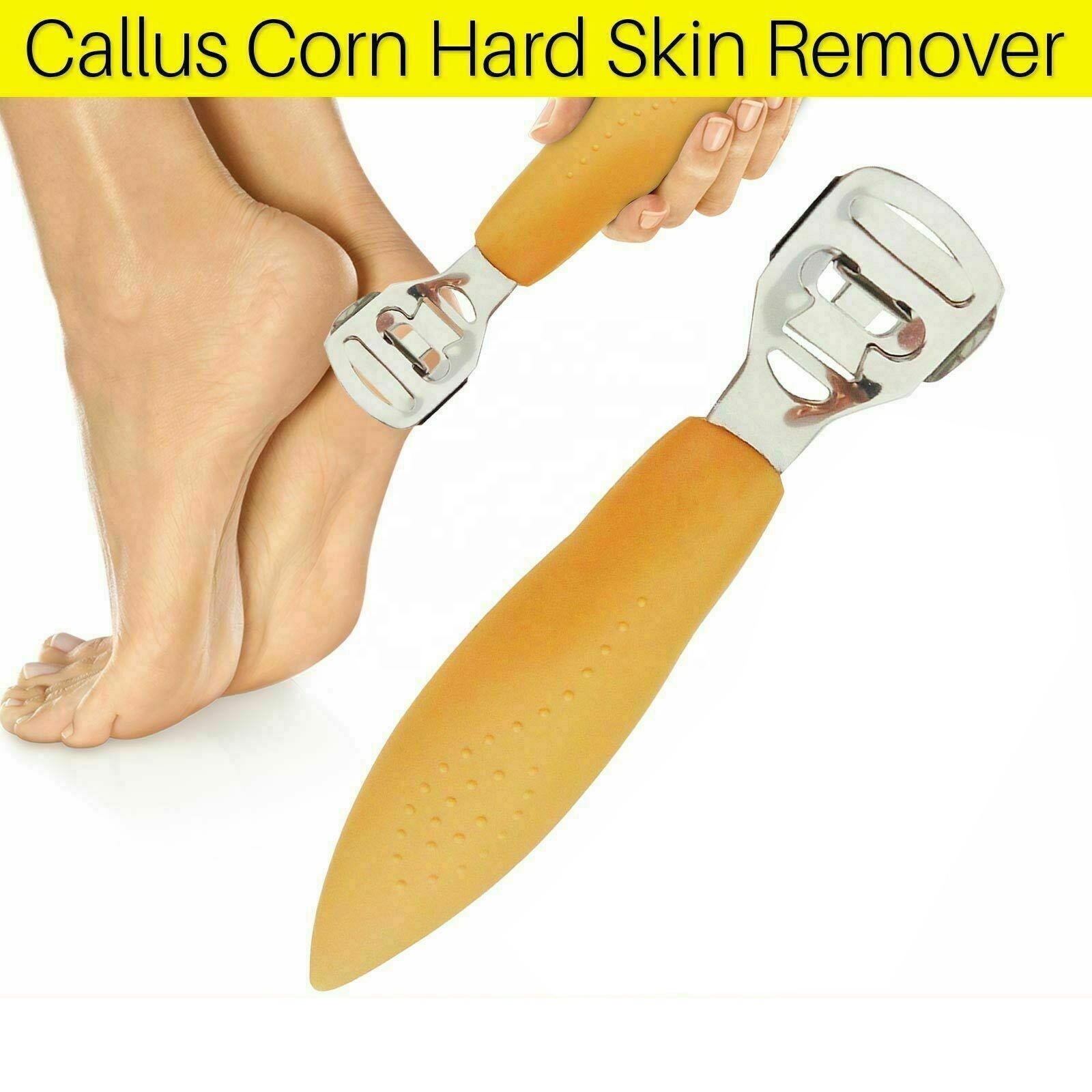 Callus Remover Foot Care Hard Dead Skin Corn Cutter Shaver Tool + 10 Blades Free Dead Skin Remover Shaver