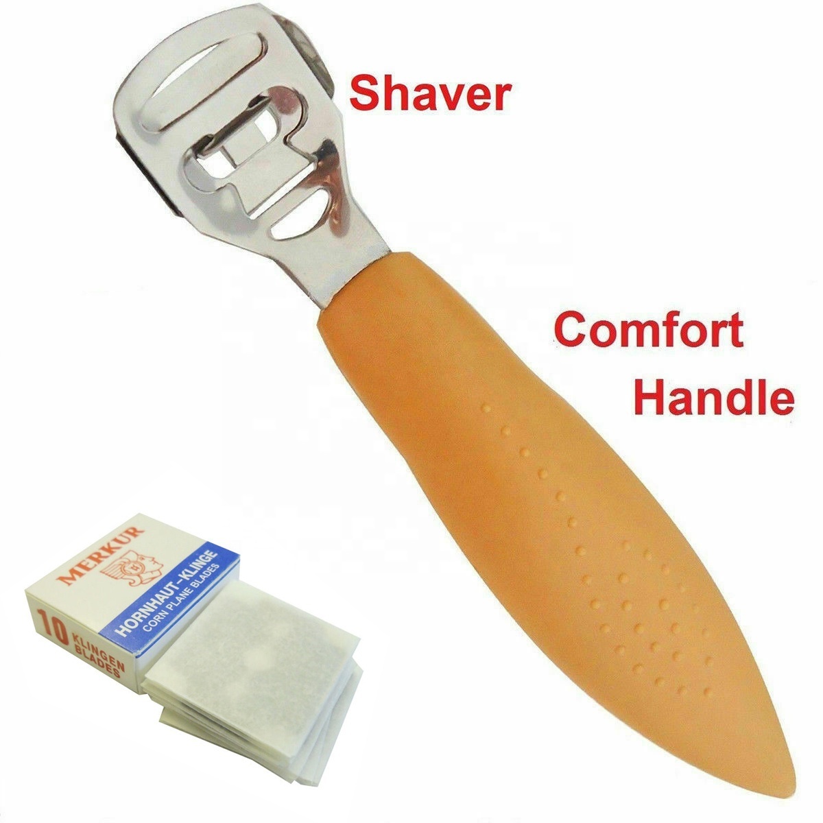 Callus Remover Foot Care Hard Dead Skin Corn Cutter Shaver Tool + 10 Blades Free Dead Skin Remover Shaver