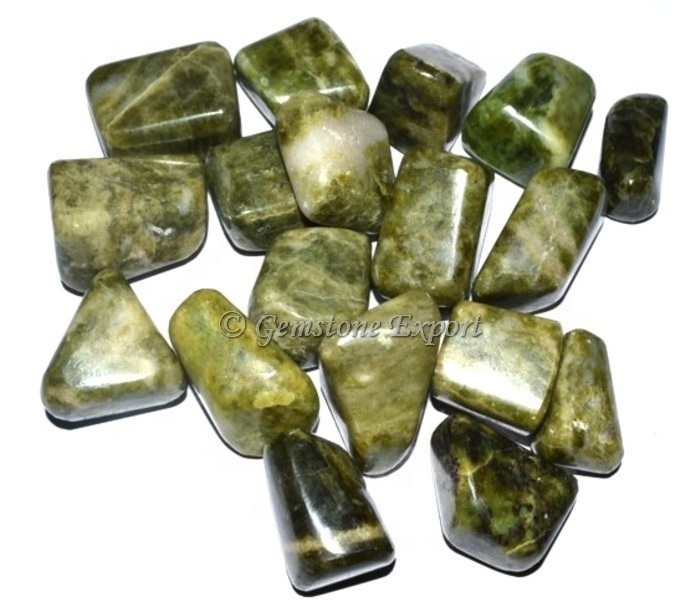 Vesonite Tumbled Stone For Sale Bulk Wholesale Agate Gemstone Polished Tumbled Stone For Healing