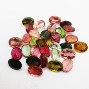 Natural Tourmaline Oval Cut Loose Gemstone Lot 10 Pcs 6*8 MM 12 CT  Tourmaline For Jewelry Making