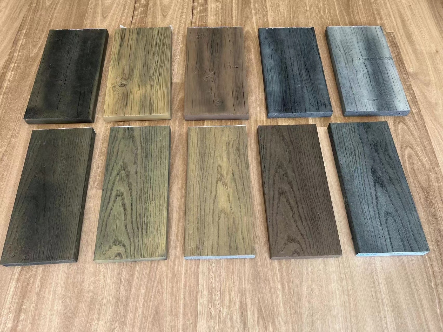 New Product The World  Finest, Hand-Moulded, Composite Decking Wood flooring wpc For Outdoor PU Decking