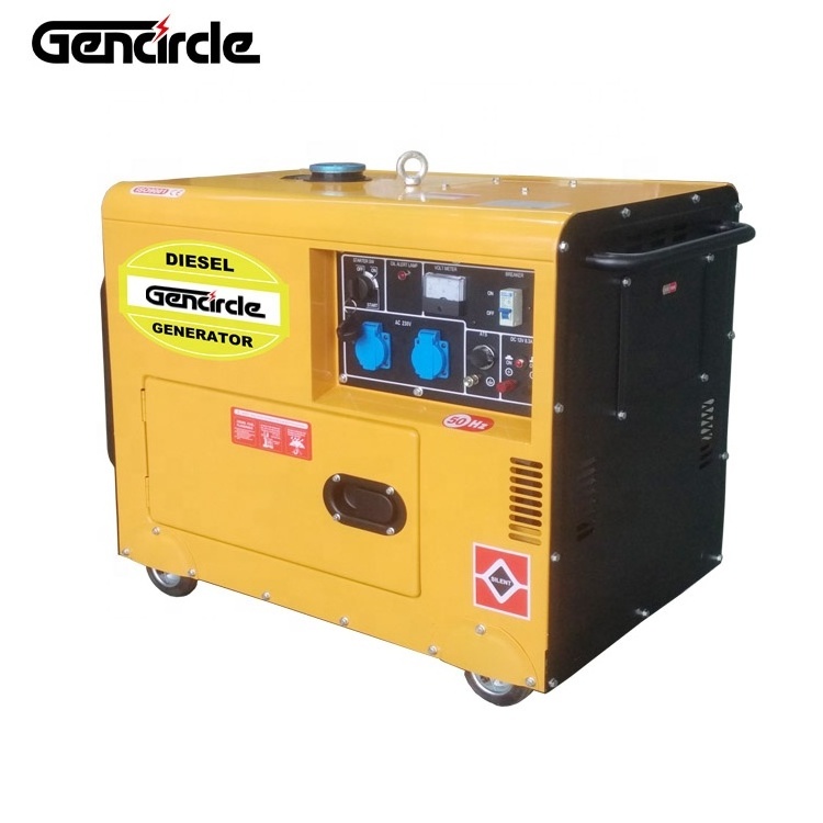 5kva 6kva 7kva 8kva 10kva Diesel Generator Super Silent Electric Power Portable Diesel Generator Set