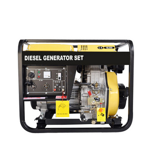 Small movable generator 7kw 6kw 5kw air cooled diesel generator engine factory direct/