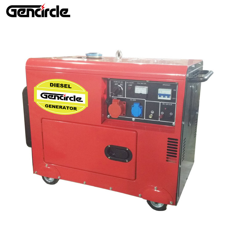 5kva 6kva 7kva 8kva 10kva Diesel Generator Super Silent Electric Power Portable Diesel Generator Set