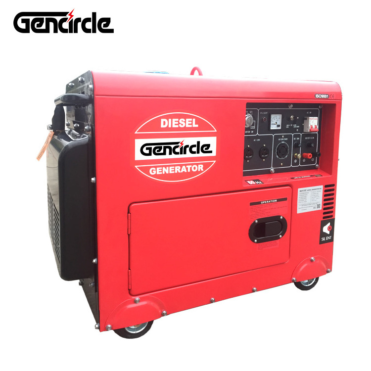 5kva 6kva 7kva 8kva 10kva Diesel Generator Super Silent Electric Power Portable Diesel Generator Set