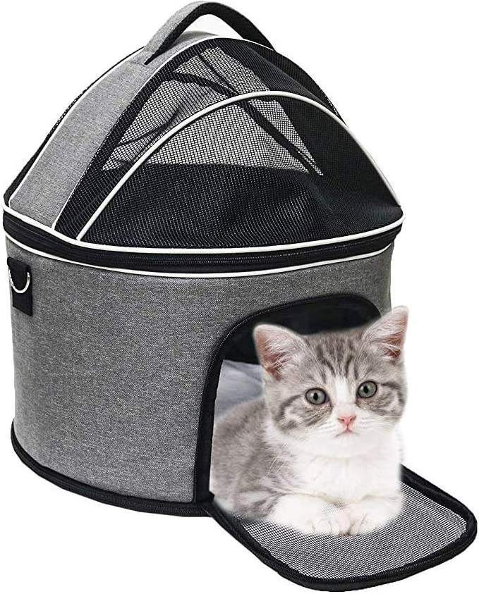 Wholesale Large Capacity Breathable Pet Carrier Travel Bag For Dogs And Cats Outdoor Pet Carrier Tote Bag