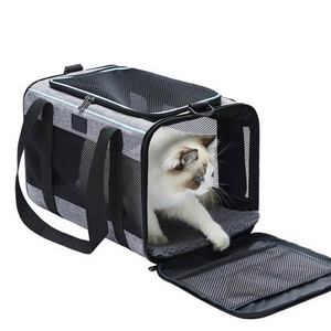 Pet travel bag Soft-Sided Pet Travel Carrier for Dogs and Cats Medium  Small Cats Carrier