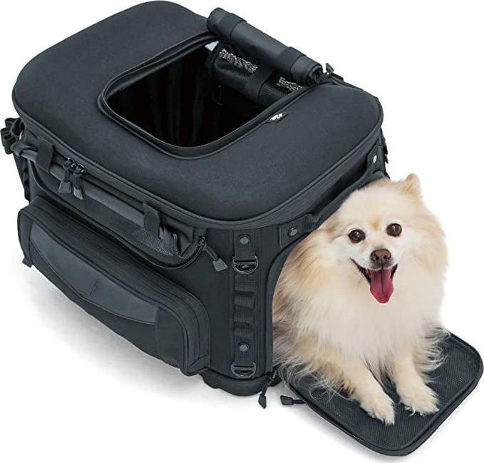 Wholesale Portable Weather Resistant Motorcycle Dog Cat Carrier Crate Pet Bags For Dogs Outdoor Pet Dog Carrier Bag