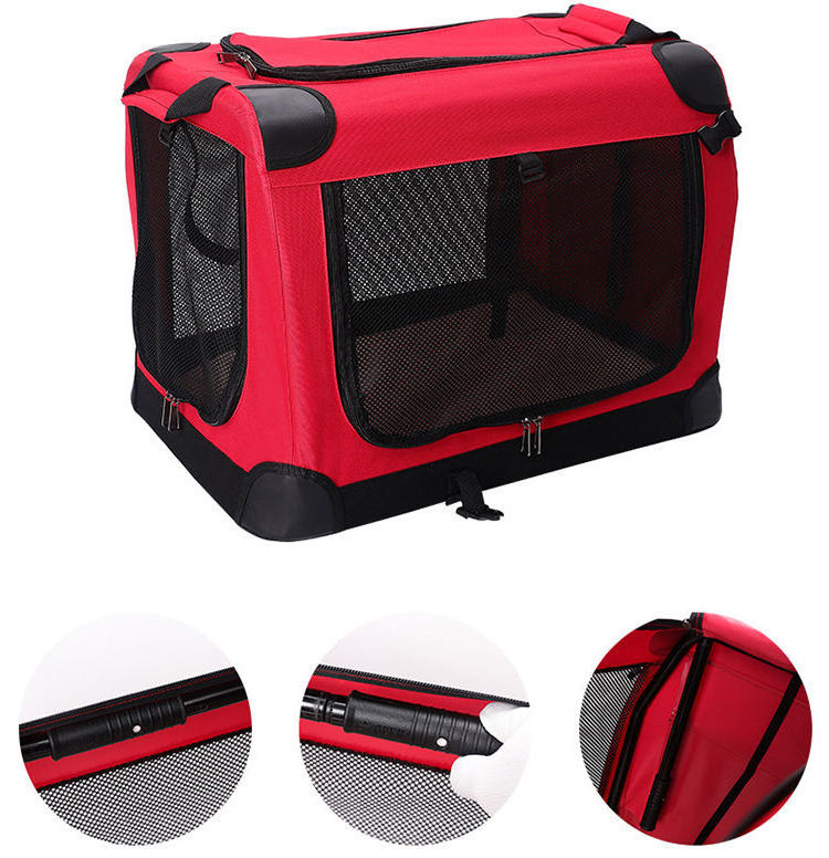 Wholesale Medium and large dog pet bag foldable dog tent go out portable pet box cat delivery room dog cage