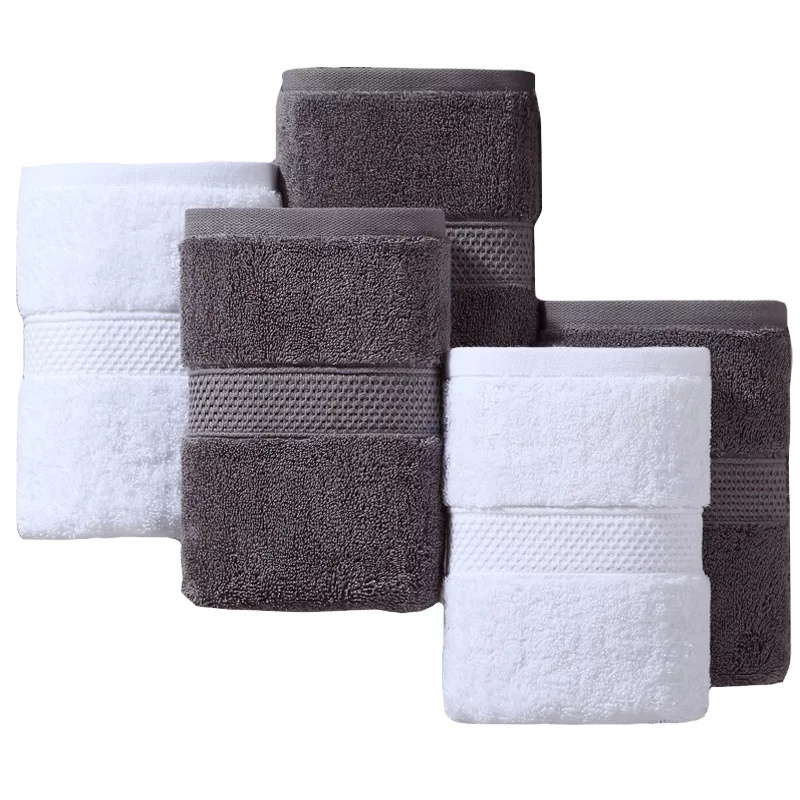 Washcloths Cotton Face Towels (24 Pack 12 x 12 Inches) for Hotel Grade Face Home Kitchen Gym and Bathroom