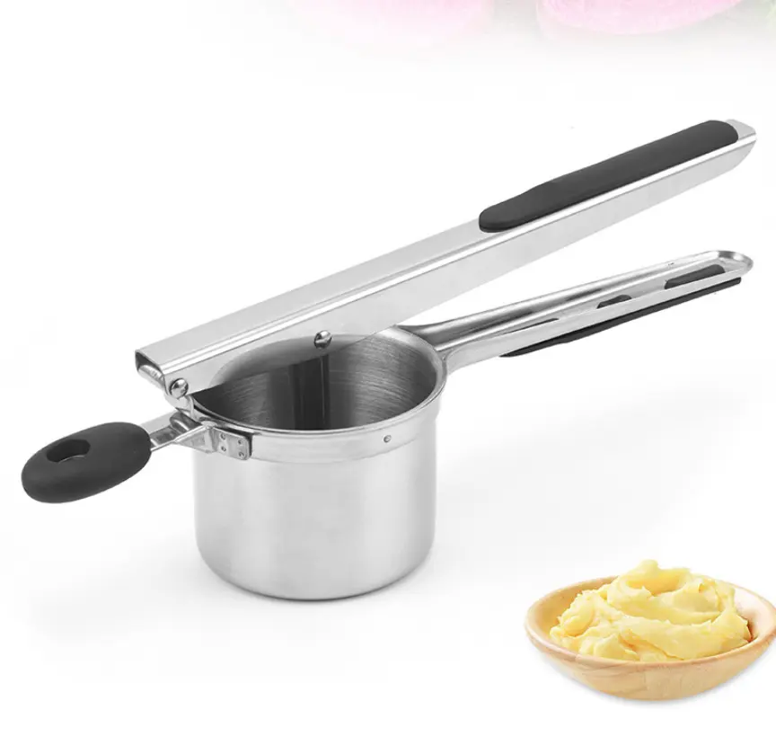 Custom Best Sale Potato Ricer And Masher Fruit and Vegetable Tools Ricer Stainless Steel Potato Masher