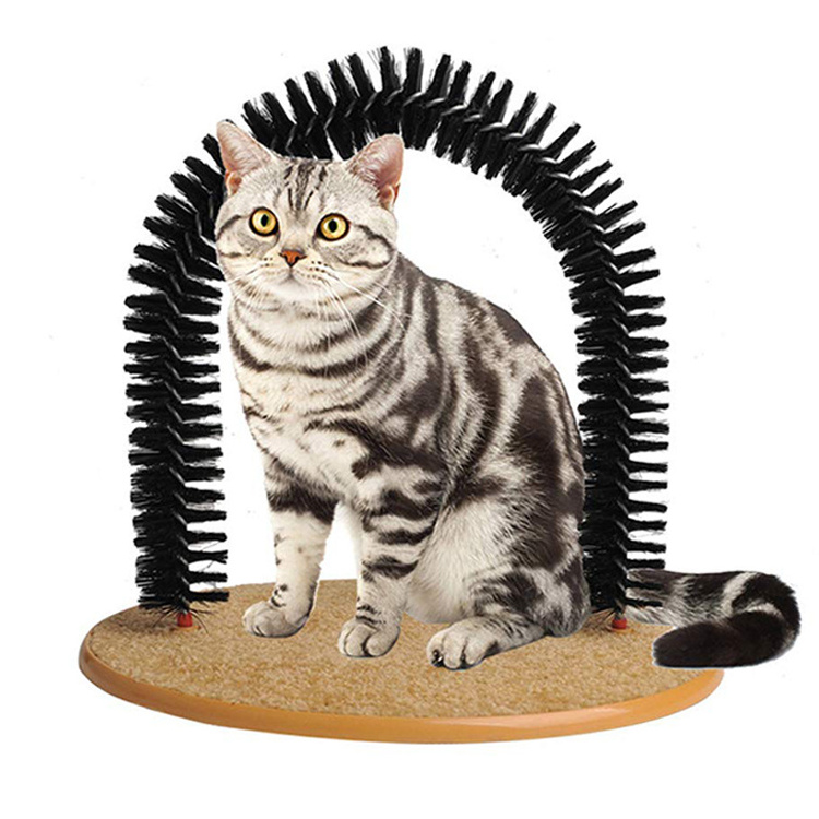 Hot selling Groom Toy Brushes Cat Scratcher pet Self Groomer Massager