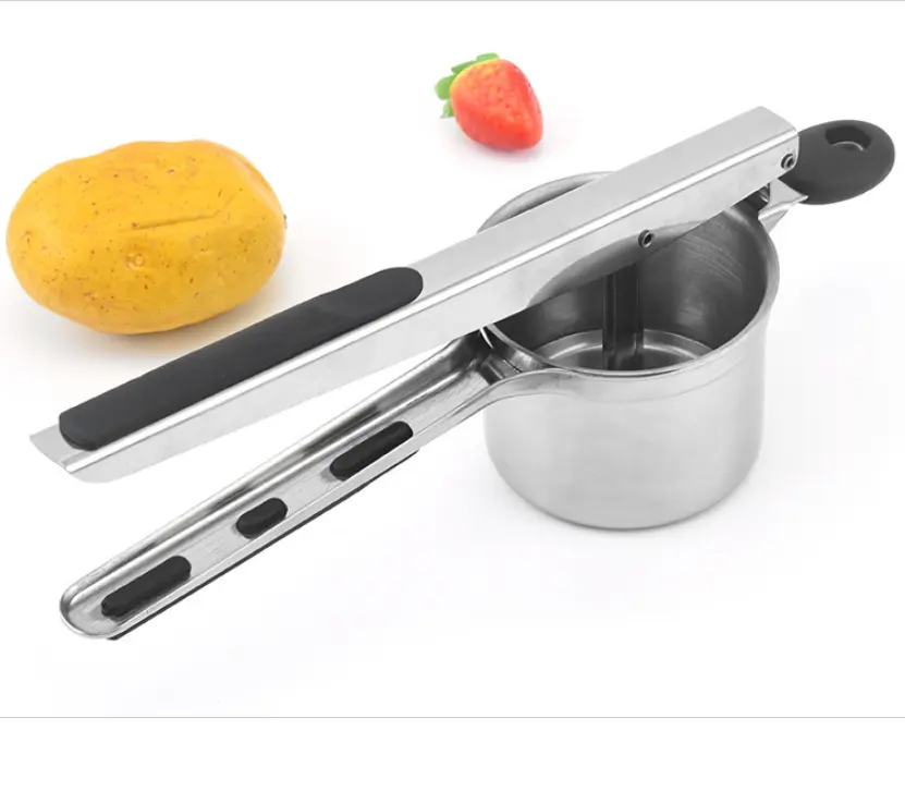 Custom Best Sale Potato Ricer And Masher Fruit and Vegetable Tools Ricer Stainless Steel Potato Masher