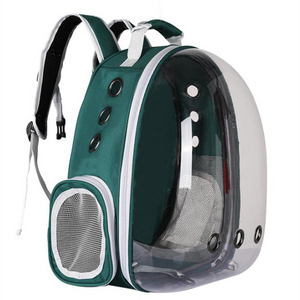 Hot cat dog carrier pet bag portable transparent space capsule breathable dog backpack pet carrier