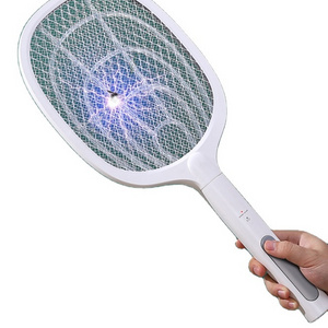 Rechargeable Bug Zapper Racket, Mosquito Killer Racket for Indoor and Outdoor ,Large Electric Fly Swatter