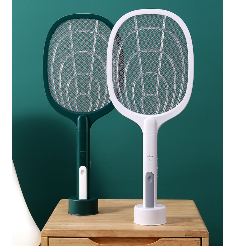 Rechargeable Bug Zapper Racket, Mosquito Killer Racket for Indoor and Outdoor ,Large Electric Fly Swatter