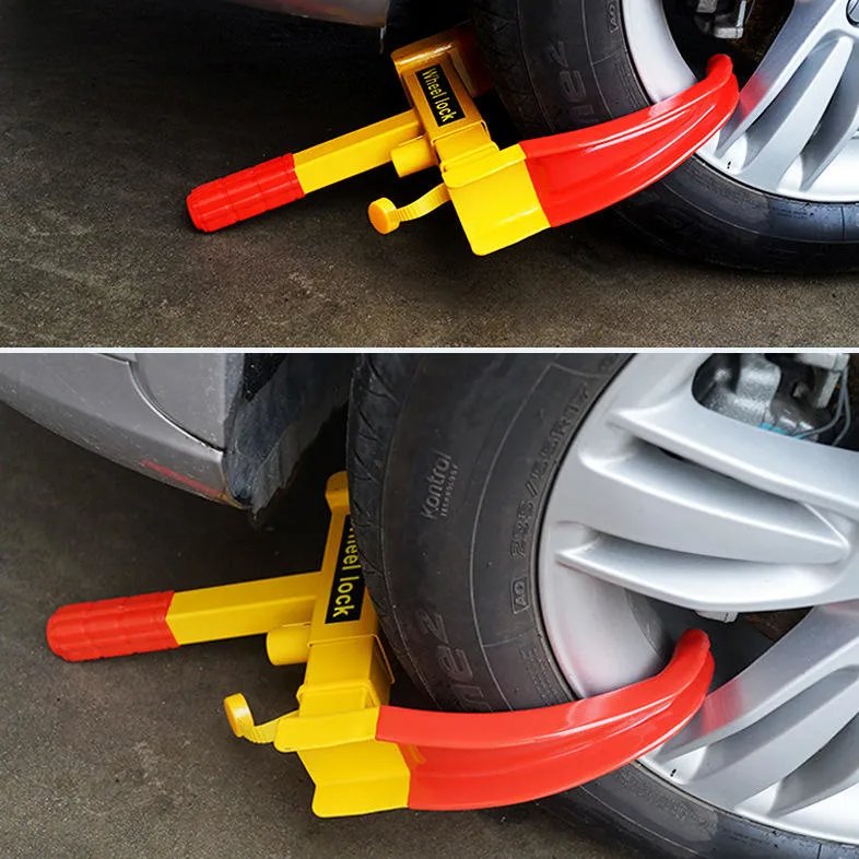 Hot Selling Promotional Security Car Anti-Theft Lock Tire Wheel Parking Lock