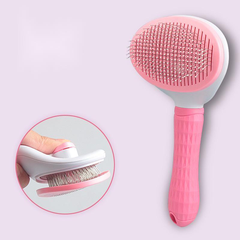 Stainless Steel Needle Pet Comb Animal Brush Comb Dogs Accessories Dog Cleaning Brush