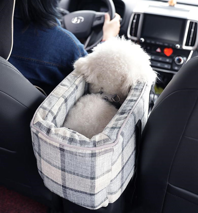 New pet products cat sofa travel car central control cat kennel portable pet carrier car dog bed