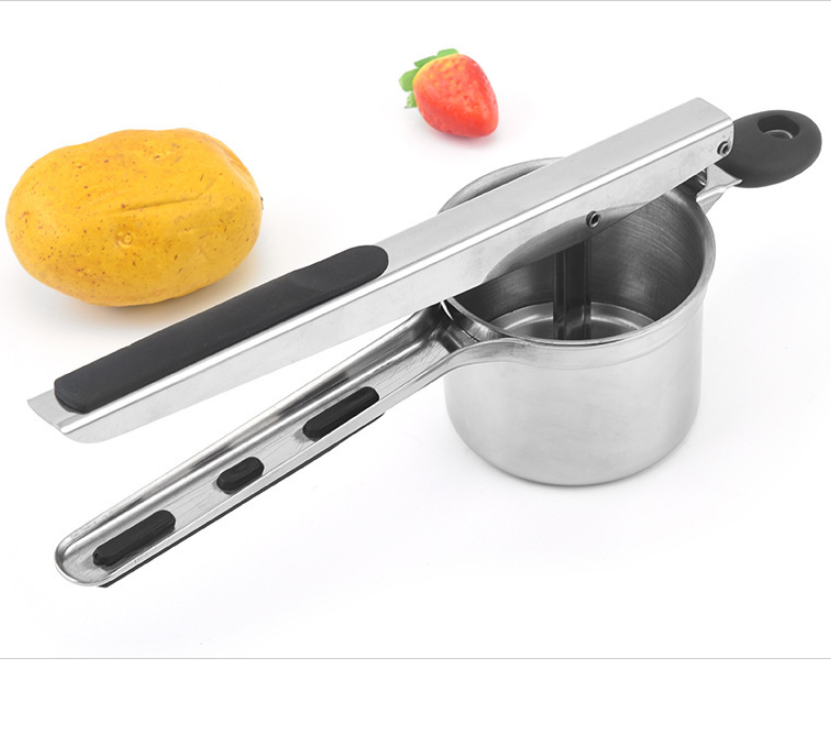 Potato Ricer Heavy Duty Stainless Steel Potato Masher and Ricer Kitchen Tool Press and Mash Mashed Potatoes