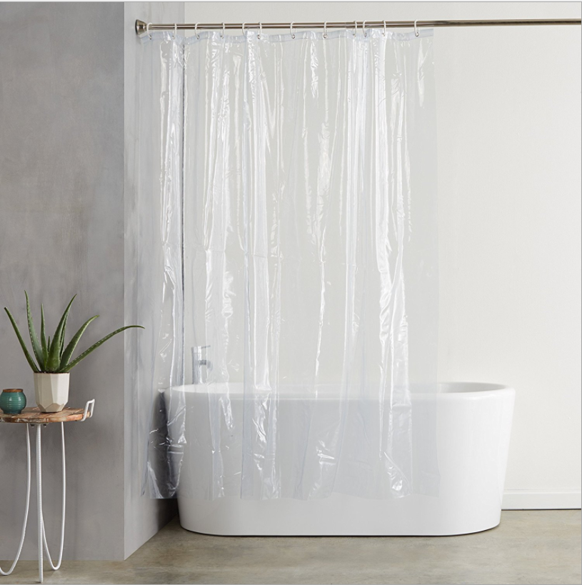 PEVA 8G Bathroom Shower Curtain Liner 72