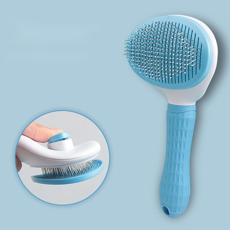 Stainless Steel Needle Pet Comb Animal Brush Comb Dogs Accessories Dog Cleaning Brush