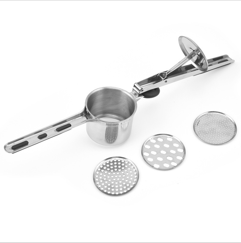 Potato Ricer Heavy Duty Stainless Steel Potato Masher and Ricer Kitchen Tool Press and Mash Mashed Potatoes