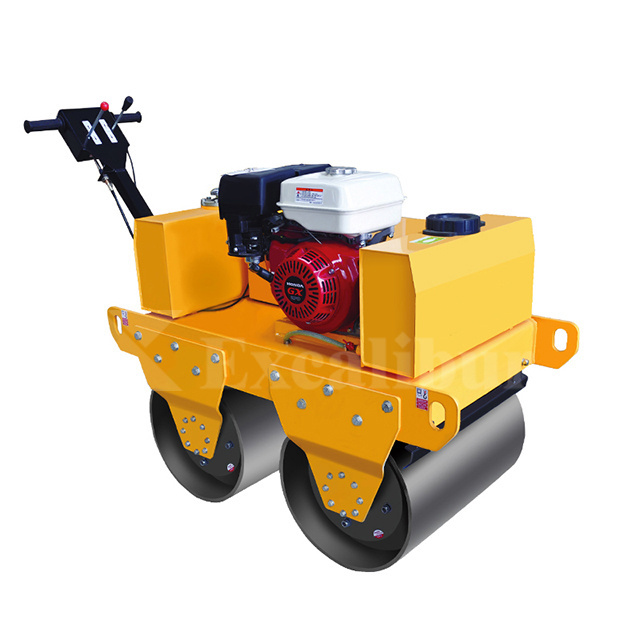 Excalibur Road Roller Manufacturer Double Drum Wheel Road Roller Rubber Tire Wheel Asphalt Rollers