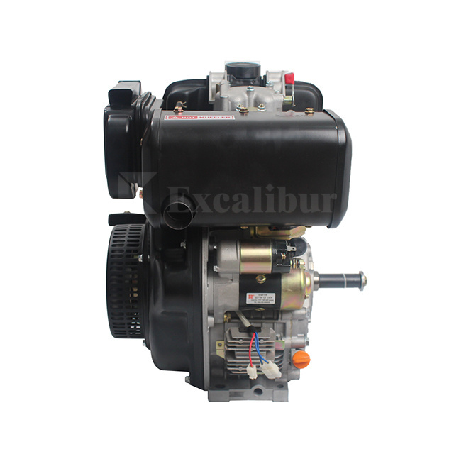 2021 NEW 4 STROKE SINGLE CYLINDER AIR-COOLED ELECTRONIC START DIESEL ENGINE 6HP 7HP Motor