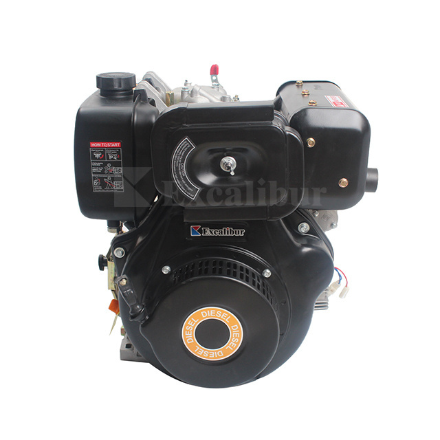 2021 NEW 4 STROKE SINGLE CYLINDER AIR-COOLED ELECTRONIC START DIESEL ENGINE 6HP 7HP Motor