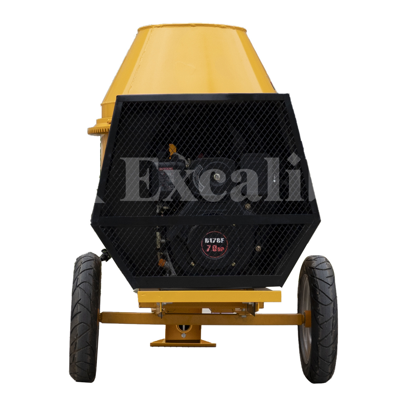 Excalibur Large capacity cement portable concrete mixer/ 1 cubic yard  in Thailand