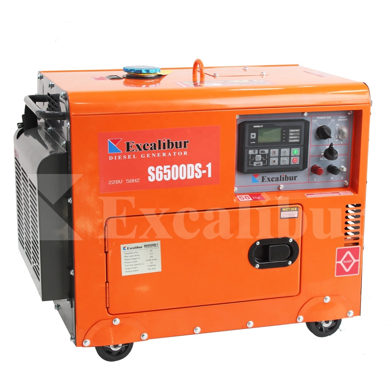 3kw 4.6kw 5kw 5.5kw 6kw 6.5kw 7kw 7.5kw 8kw 8.5kw Single and Three Phase Silent Diesel Generator 5kva Generador Diesel